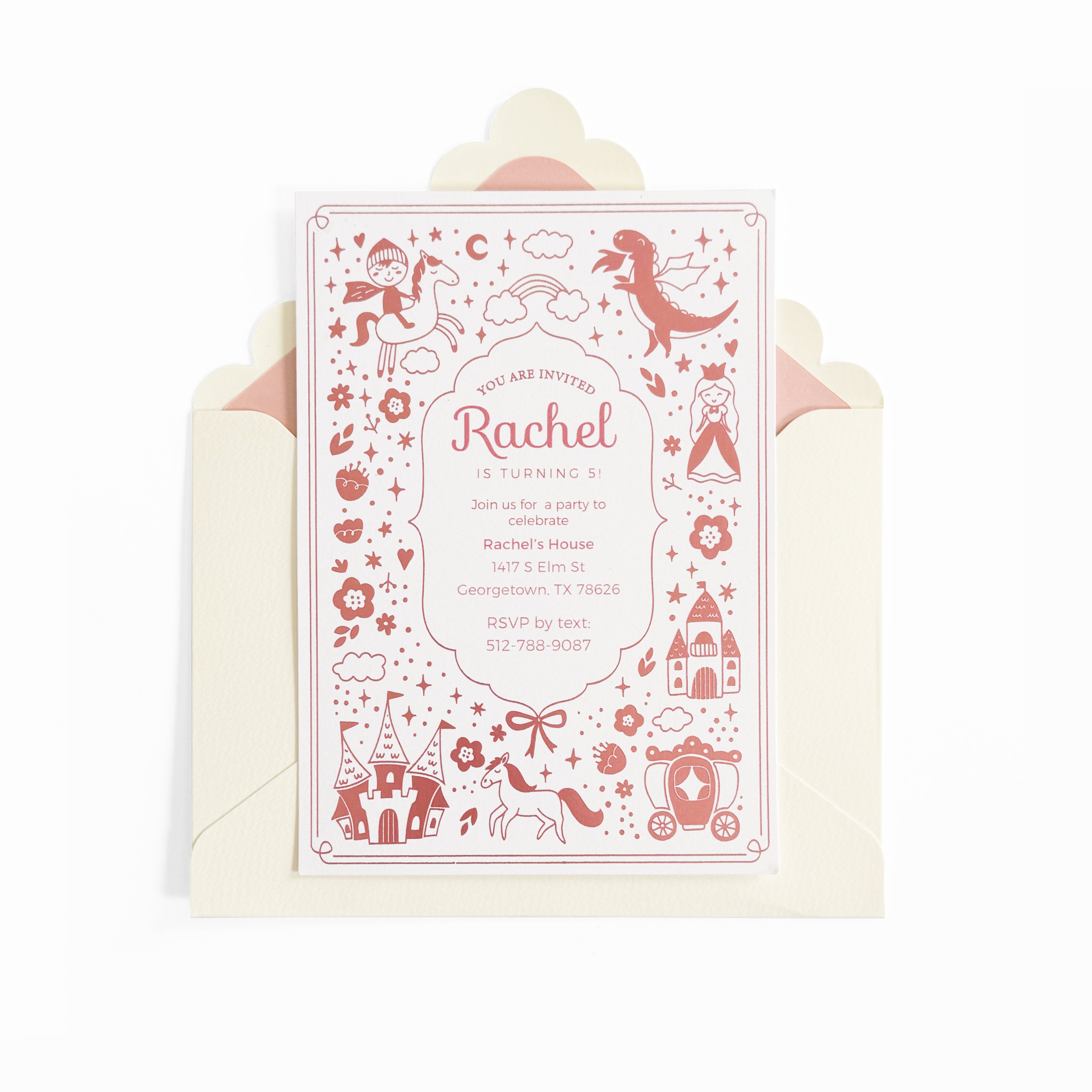 Once Upon a Time | Kids Birthday Invitation