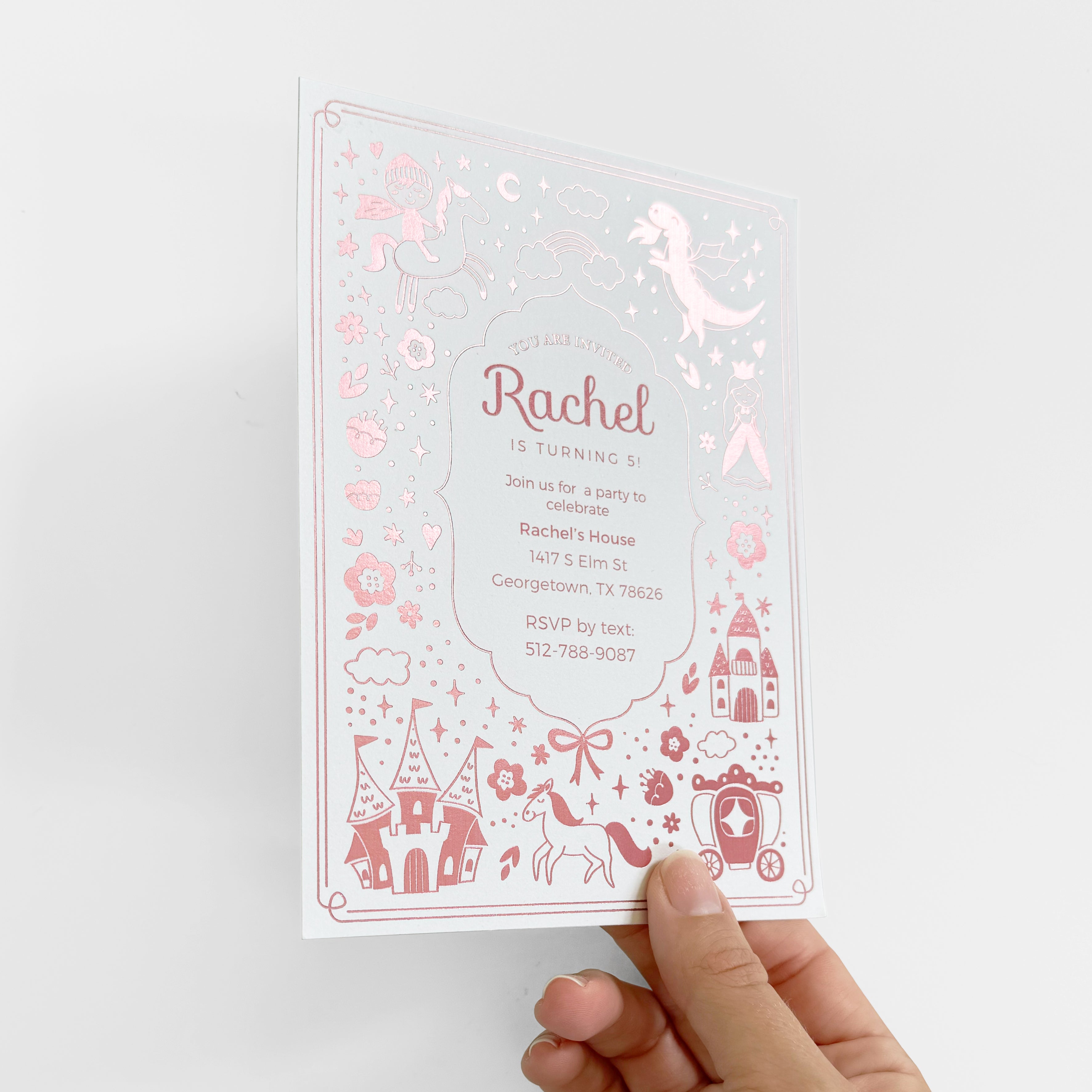 Once Upon a Time | Kids Birthday Invitation