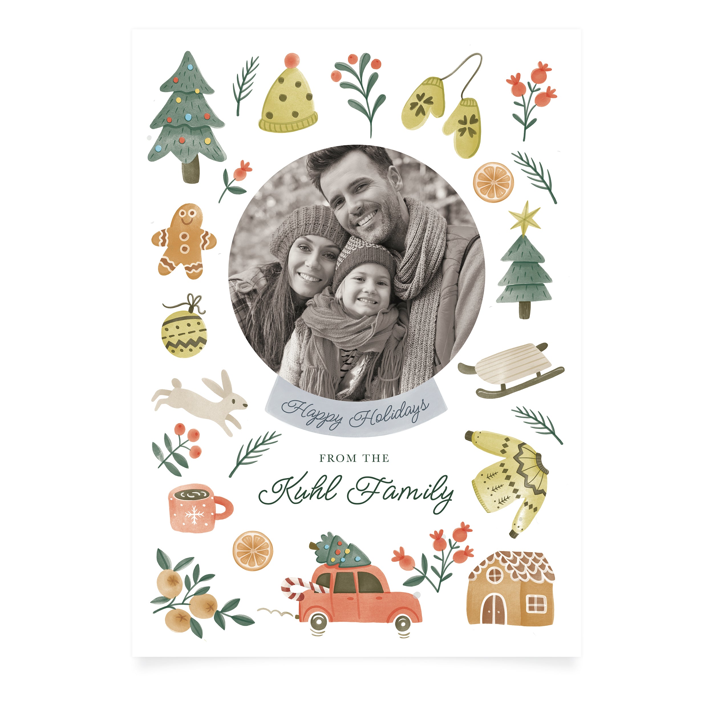 Winter Day | Custom Holiday Card