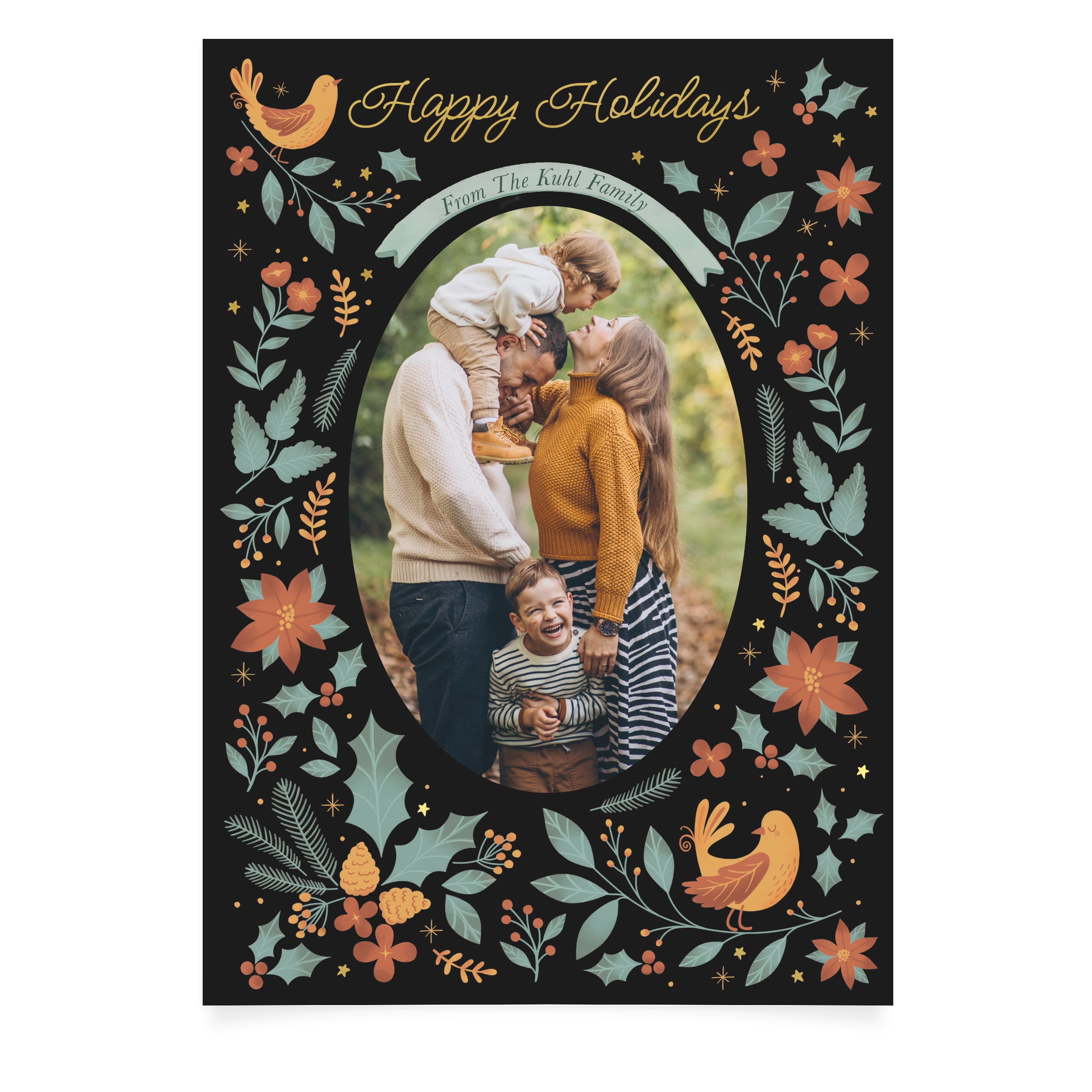 Woodland Cheer | Custom Holiday Card