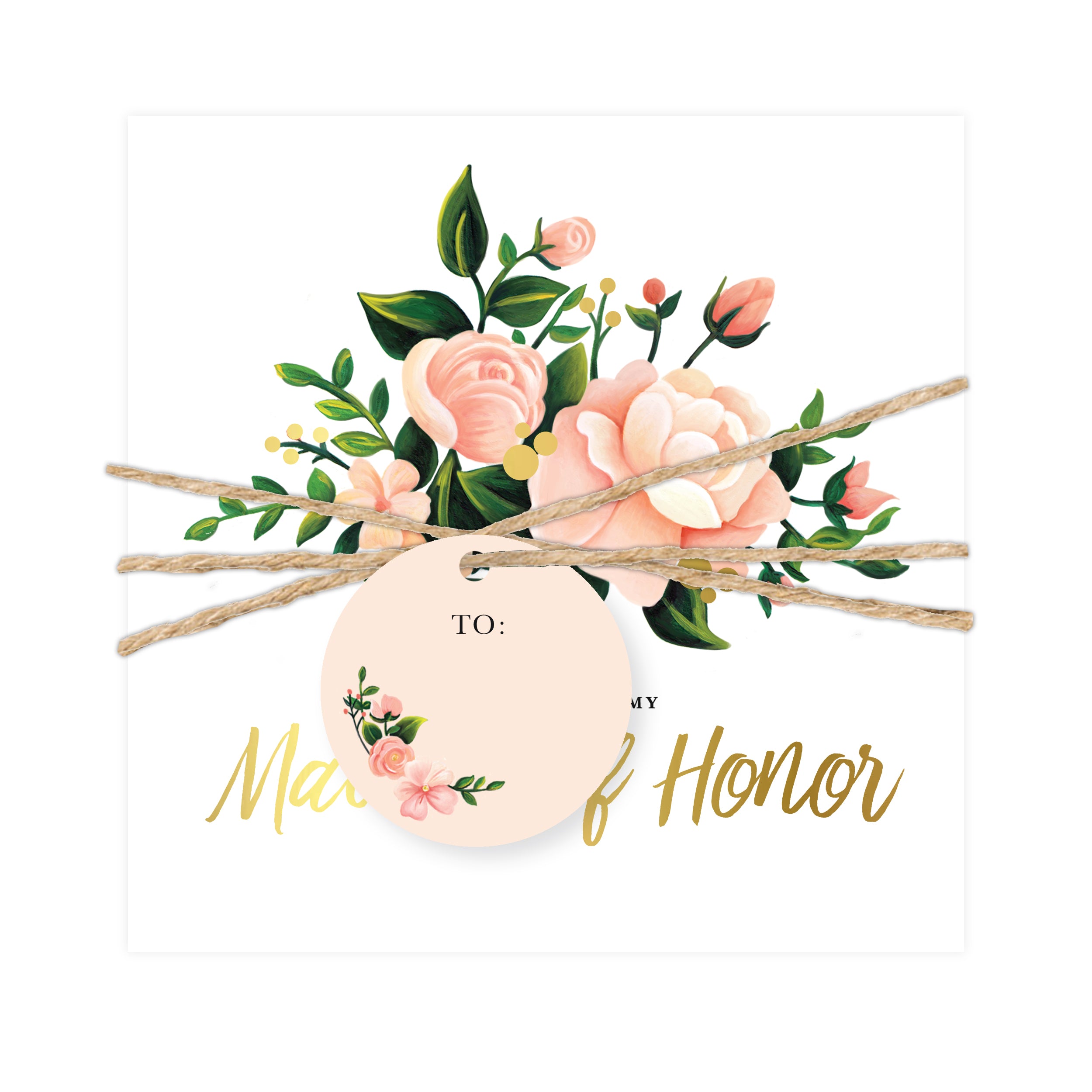 Juliet Collection | Matron of Honor Invitation + Envelope